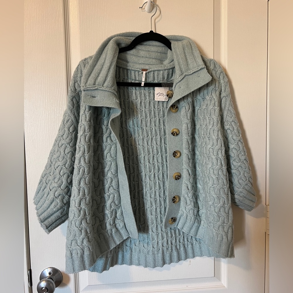 Free People Sweater Cardigan
